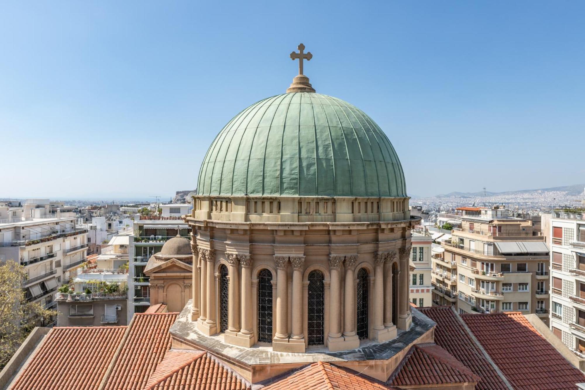 Top Kolonaki Studio+Terrace Stunning Acropolis Views Athen Exterior foto