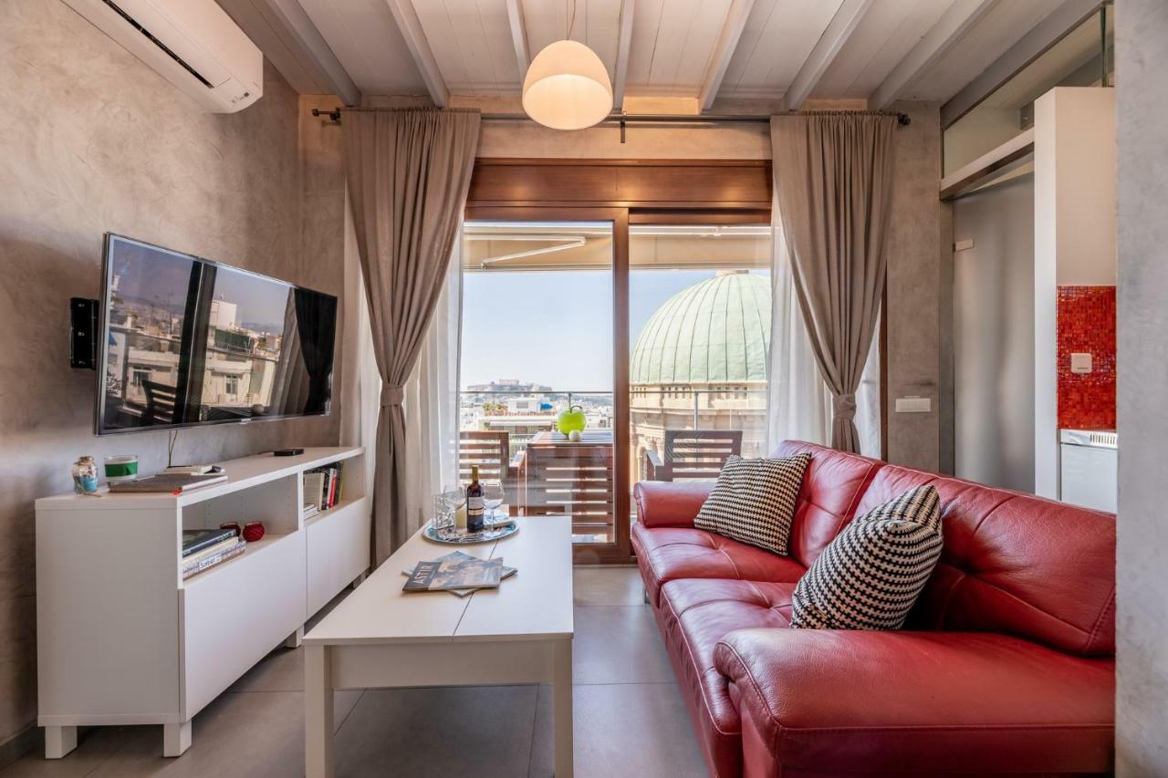 Top Kolonaki Studio+Terrace Stunning Acropolis Views Athen Exterior foto